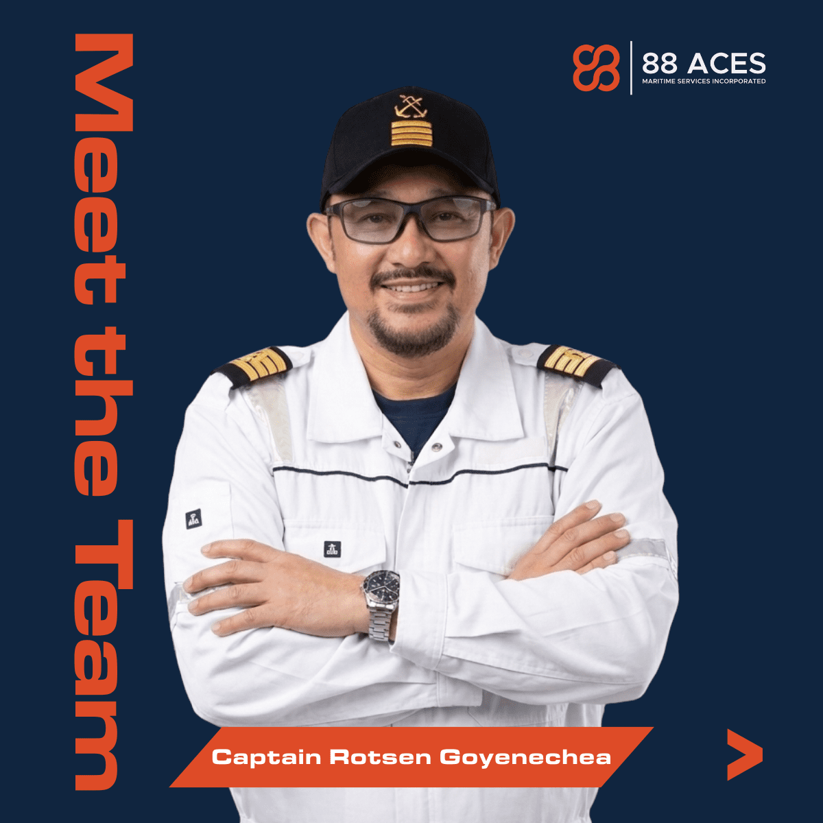 Man in Captain uniform