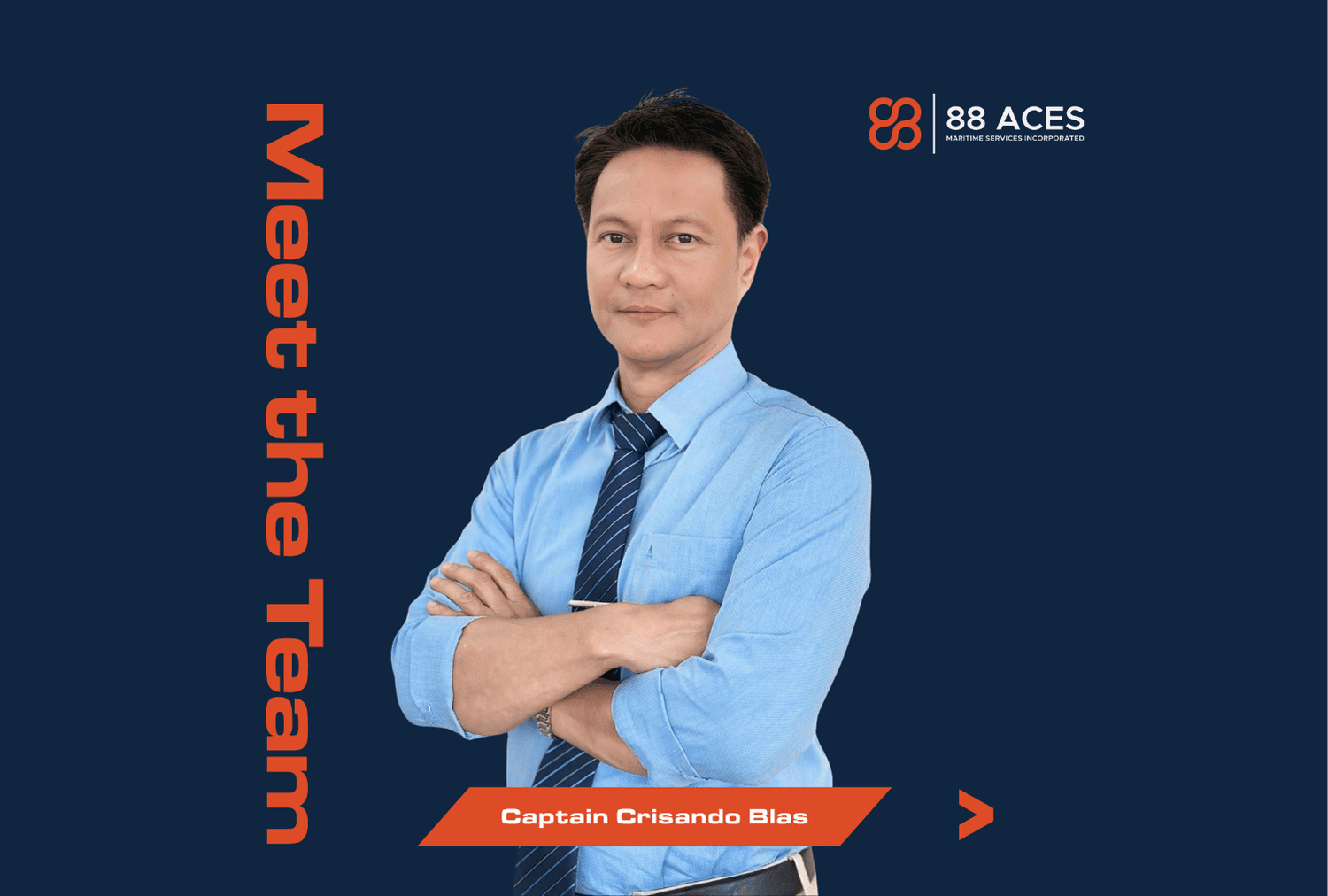 Profile photo with Meet the Team on the side.